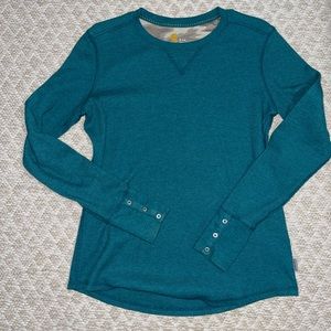 Teal Carhartt thermal